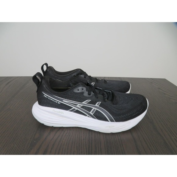Asics Shoes - Asics Gel-Cumulus 27 Shoes Womens 9 Black Running Sneakers 1012B772 Road Gym
